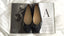 Chanel Black & White Striped Ballet Flats
