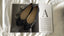 Chanel Black & White Striped Ballet Flats