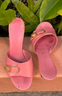 Chanel Pink Kitten Heels