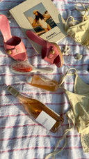 Chanel Pink Kitten Heels