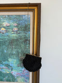 Vintage Black Beaded Evening Bag