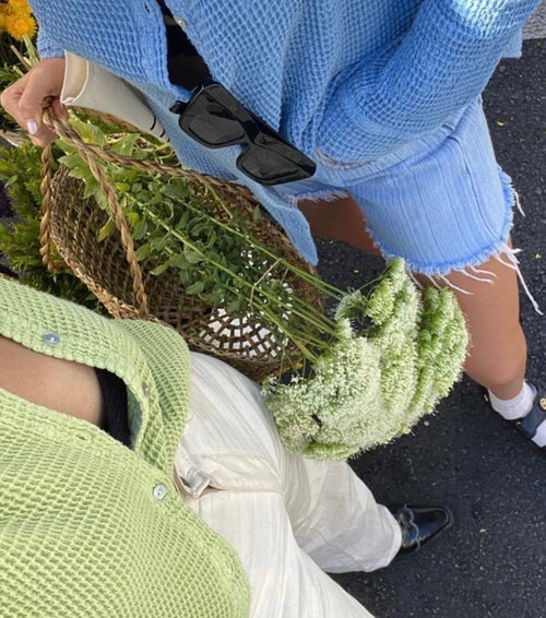 Straw Market Bag